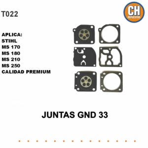 JUEGO DE JUNTAS GND 33