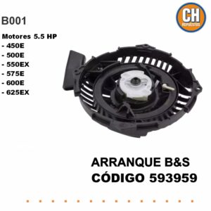 ARRANQUE BRIGGS STRATTON CODIGO 593959