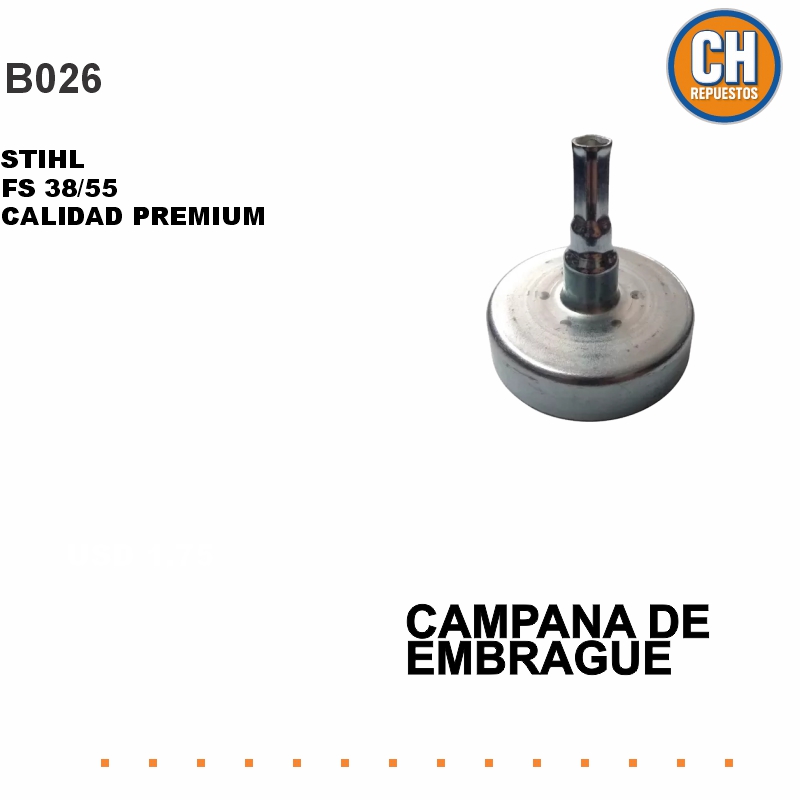CAMPANA DE EMBRAGUE FS 38/55