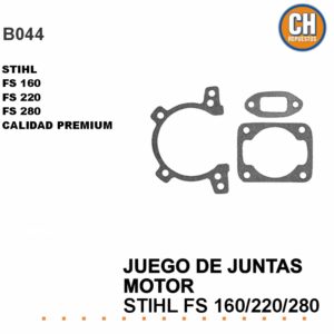 JUEGO DE JUNTAS MOTOR FS 160/220/280 ALTERNATIVO STIHL