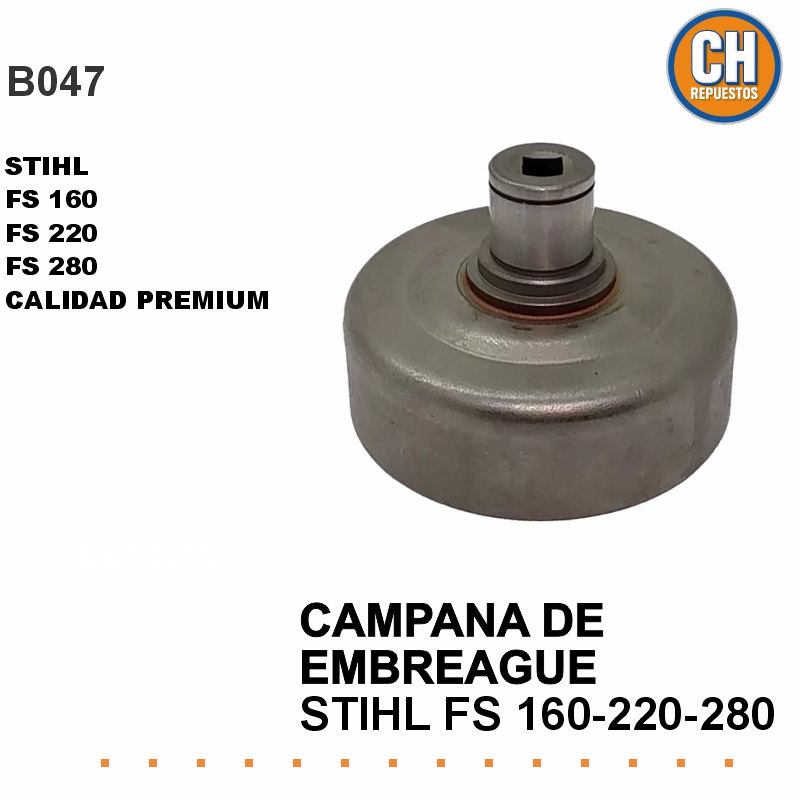 CAMPANA DE EMBRAGUE FS 160-220-280