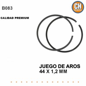 JUEGO DE AROS 44 X 1 2 mm",