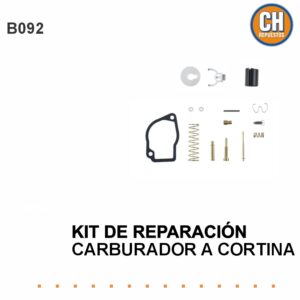 KIT DE REPARACIÓN CARBURADOR A CORTINA