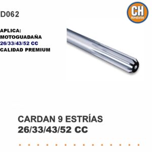CARDAN 9 ESTRIAS DESMALEZADORA