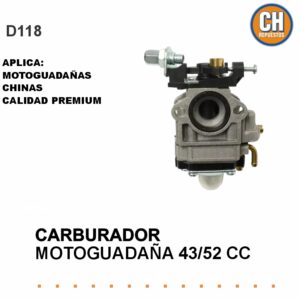 CARBURADOR DESMALEZADORA 43/52 CC
