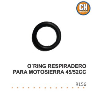 ORING DE TANQUE DE RESPIRADERO PARA MOTOSIERRA 45/52CC R156 LQ