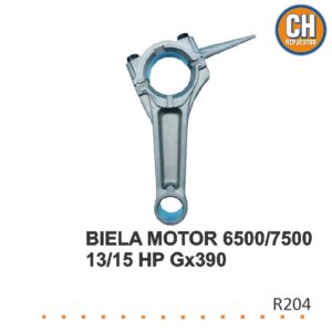 BIELA MOTOR 6500/7500 13/15 HP GX390 R204 LQ