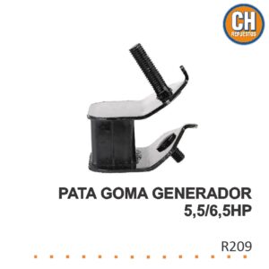 PATA GOMA GENERADOR 5,5/6,5HP R209 LQ