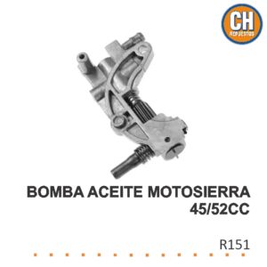 BOMBA ACEITE MOTOSIERRA 45/52CC R151 LQ