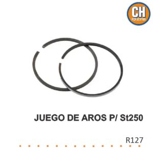JUEGO DE AROS P/ ST250 MOTOSIERRA R127 LQ