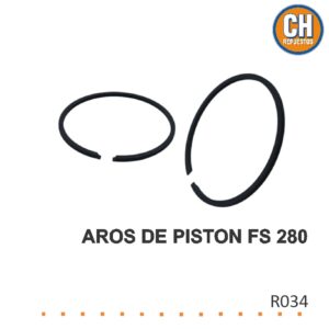 AROS DE PISTON FS 280 R034 LQ