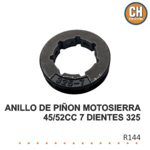 ANILLO DE PIÑON MOTOSIERRA 45/52CC 7 DIENTES 325 R144 LQ